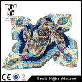 Factory Direct Upmarket Digital Printed twill Silk Scarf